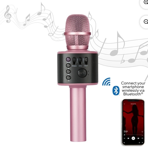 Core Innovations Wireless Bluetooth Karaoke Microphone w/Built-in Speakers NEW!! - Picture 4 of 10